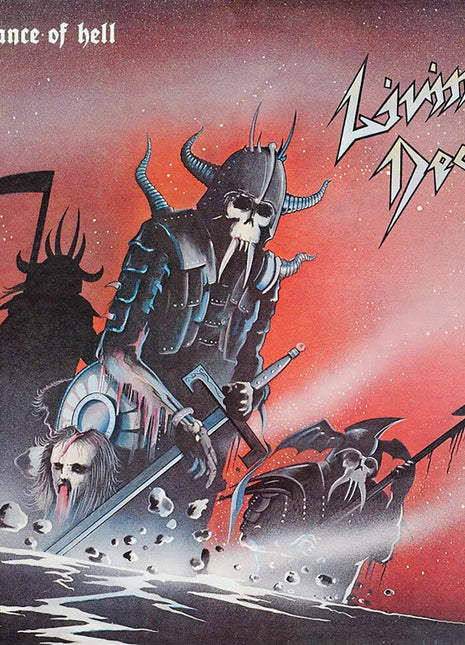 the album cover for Living Death - Vengeance Of Hell - Marble [Colored Vinyl] (Post)