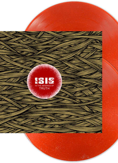 the album cover for Isis - In the Absence Of Truth [Indie Exclusive Eco-Mix Red Vinyl]