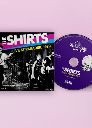 the album cover for Shirts - Live At Paradise 1979 (Gate) [With Booklet]