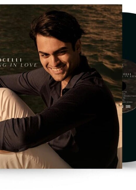 the album cover for Matteo Bocelli - Falling In Love (Blk) (Uk)