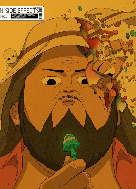 the album cover for Common Side Effects - Adult Swim - O.S.T. (Blue) - Common Side Effects - Adult Swim - O.S.T. (Blue)