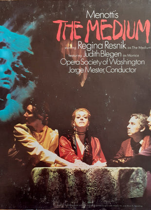 Gian Carlo Menotti - Regina Resnik, Judith Blegen, Opera Society of Washington, Jorge Mester : The Medium (LP, Album)