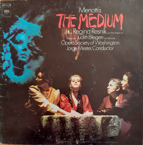 Gian Carlo Menotti - Regina Resnik, Judith Blegen, Opera Society of Washington, Jorge Mester : The Medium (LP, Album)