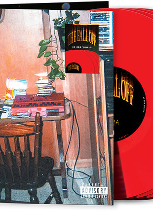 the album cover for J. Cole - The Fall-Off [Red]