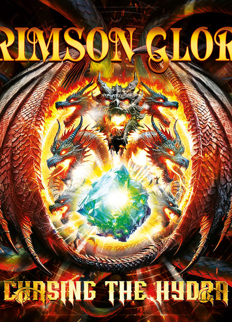 the album cover for Crimson Glory - Chasing The Hydra