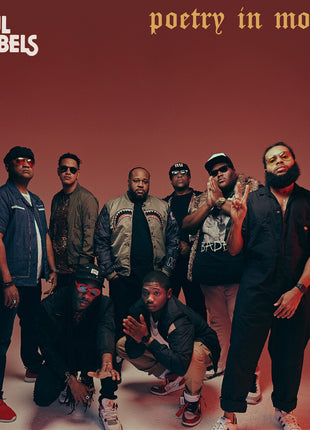 the album cover for Soul Rebels - Poetry In Motion