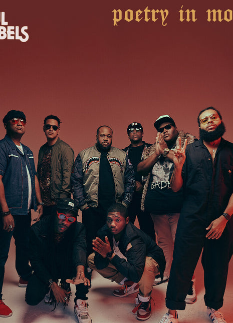 the album cover for Soul Rebels - Poetry In Motion