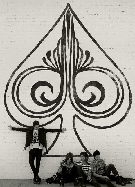 the album cover for Butch Walker  & The Black Widows - Spade - Gold Black Ice (Blk) [Colored Vinyl] (Gol)