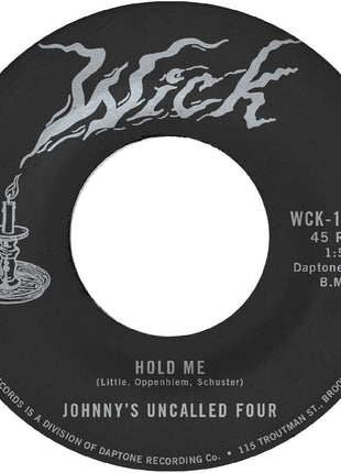 the album cover for Johnny's Uncalled Four - Hold Me B/W Windy And Warm