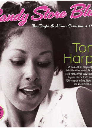 the album cover for Toni Harper - Candy Store Blues: The Singles & Albums Collection