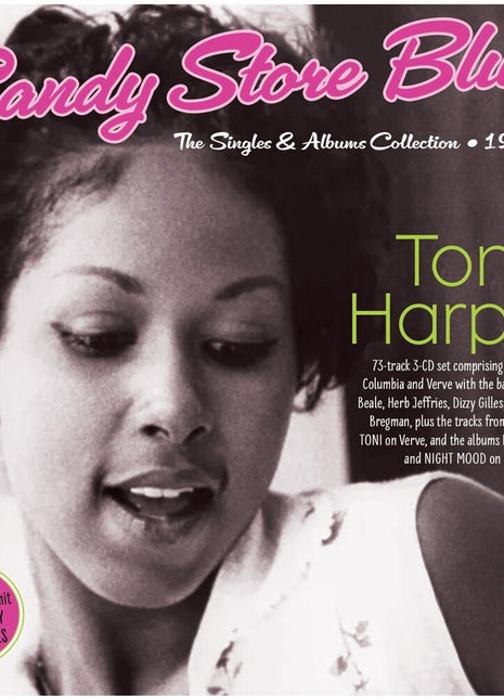 the album cover for Toni Harper - Candy Store Blues: The Singles & Albums Collection