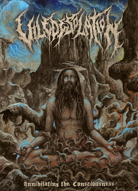the album cover for Vile Desolation - Annihilating The Consciousness