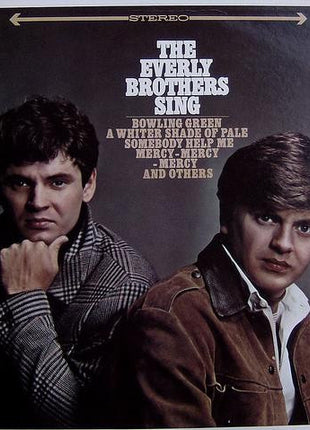 Everly Brothers : The Everly Brothers Sing (LP, Album)