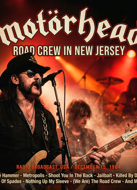 the album cover for Motörhead - Road Crew In New Jersey