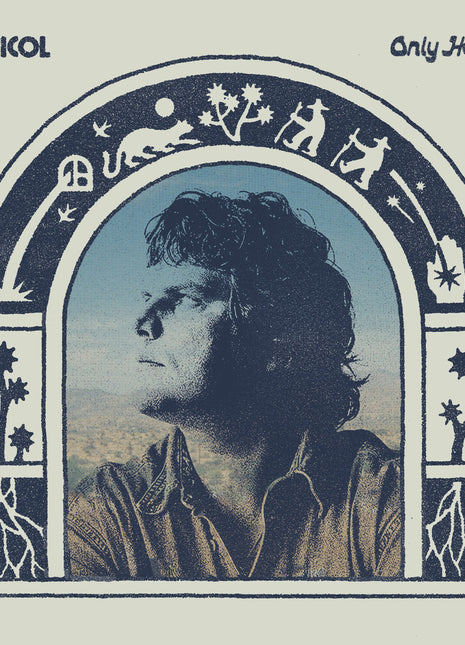 the album cover for Al Nicol - Only Hoping