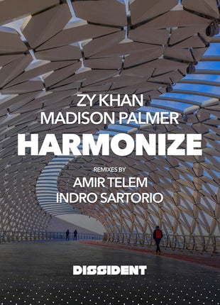 the album cover for Khan,Zy & Palmer, Madison - Harmonize