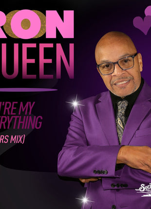 the album cover for Ron Queen - You're My Everything (Lovers Mix) (Mod)