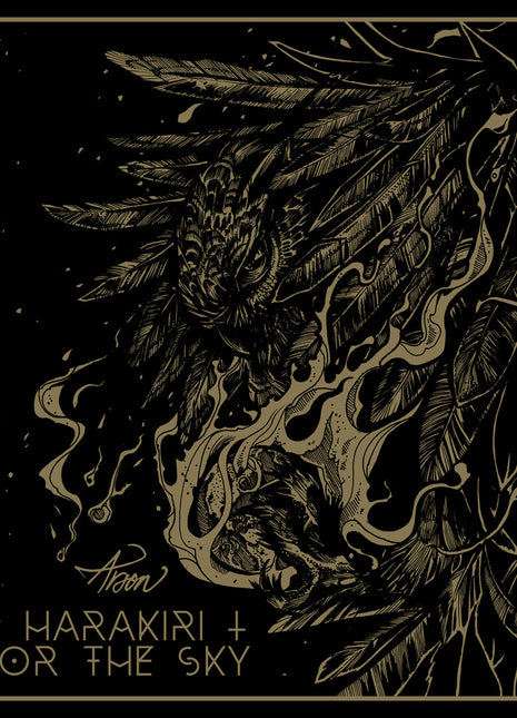 the album cover for Harakiri for the Sky - Arson
