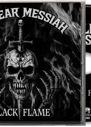 the album cover for Nuclear Messiah - Black Flame