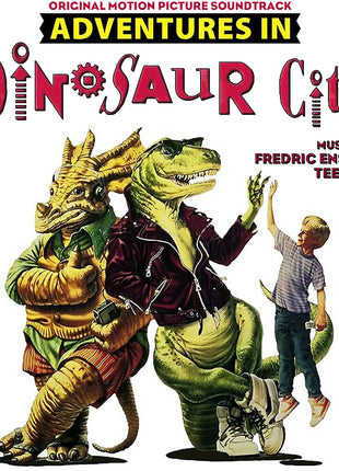 the album cover for Fredric Teetsel  Ensign - Adventures In Dinosaur City - O.S.T.