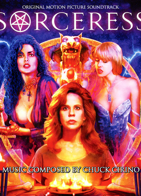 the album cover for Chuck Cirino - Sorceress - O.S.T.