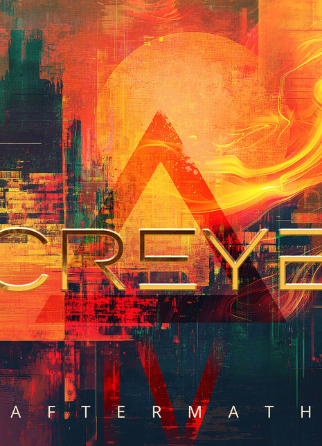 the album cover for Creye - Iv Aftermath