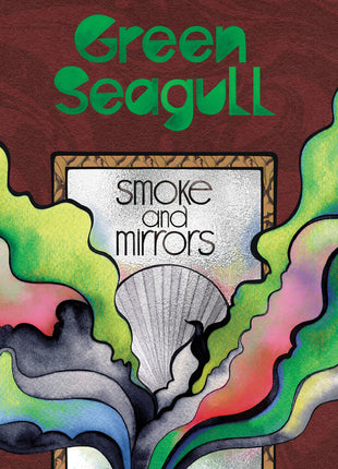 the album cover for Green Seagull - Smoke And Mirrors