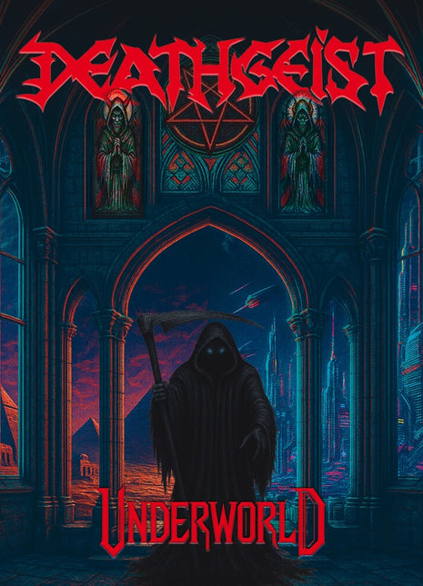 the album cover for Deathgeist - Underworld