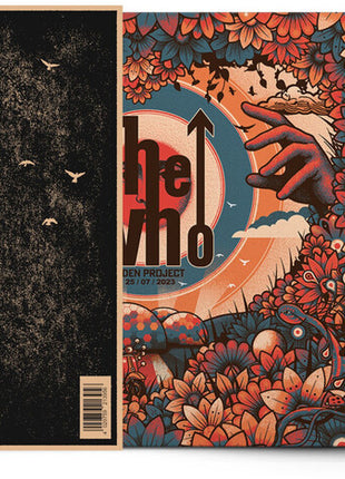 the album cover for The Who - Live at Eden Project July 25 2023 [Limited Eco-Friendly Re-Vinyl Gatefold]