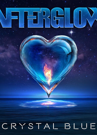 the album cover for Afterglow - Crystal Blue