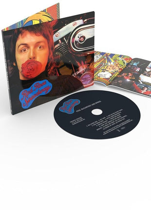 the album cover for Paul Mccartney  & Wings - Red Rose Speedway