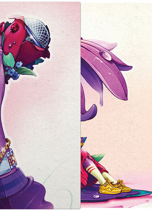 the album cover for Nas - Bouquet (To The Ladies) [Indie Exclusive Lavender]