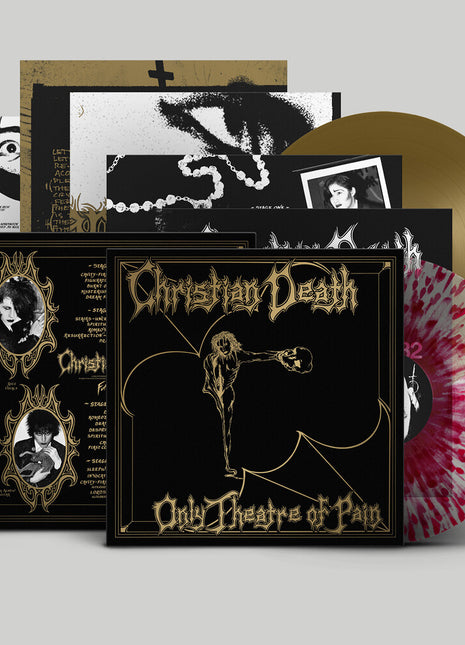 the album cover for Christian Death - Only Theatre Of Pain [Colored Vinyl] [Limited Edition] (Post)