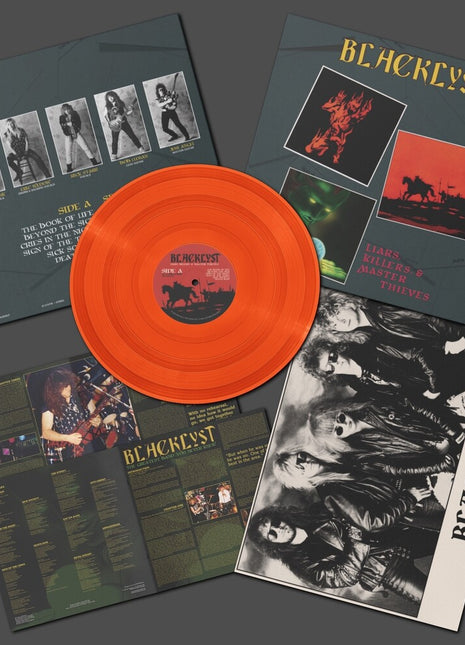 the album cover for Blacklyst - Liars Killers & Master Thieves [Colored Vinyl]