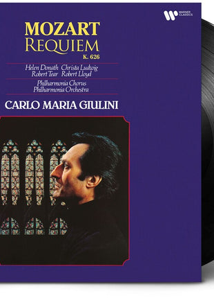 the album cover for Carlo Giulini  Maria - Mozart: Requiem [Remastered] [Reissue]