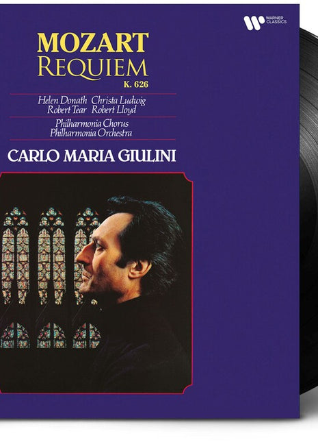 the album cover for Carlo Giulini  Maria - Mozart: Requiem [Remastered] [Reissue]