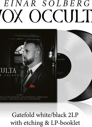 the album cover for Einar Solberg - Vox Occulta [Indie Exclusive White/Black]