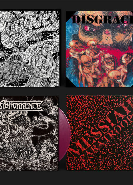 the album cover for Abhorrence - Maggots: Original Artyfacts From The First Finnish
