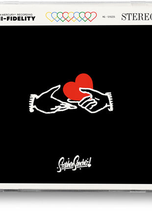 the album cover for Stephen Sanchez - LOVE, LOVE, LOVE