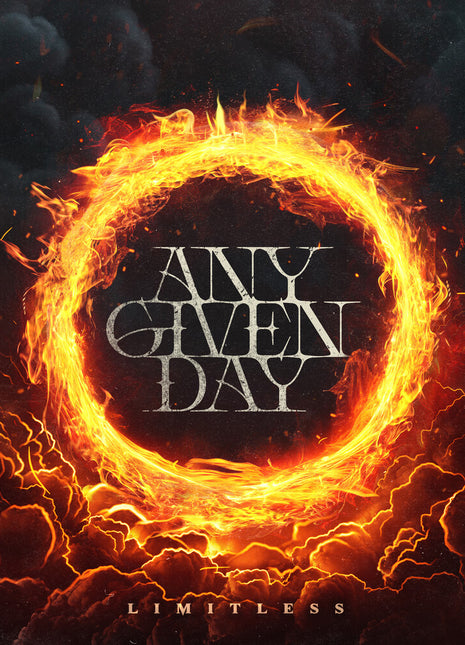 the album cover for Any Given Day - Limitless [Colored Vinyl] [Limited Edition] (Org)