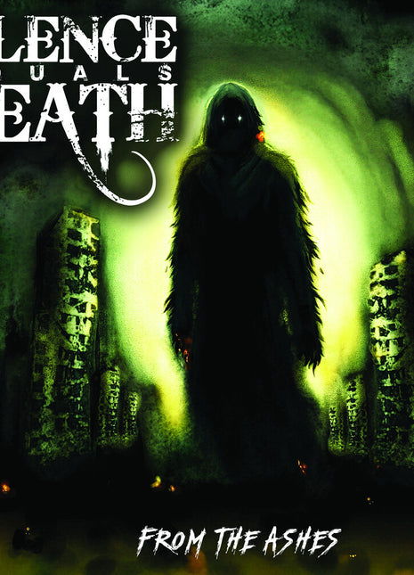 the album cover for Silence Equals Death - From The Ashes