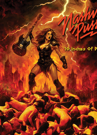the album cover for Nashville Pussy - 10 Inches Of Pussy Season 1 (10in) (Frpm)