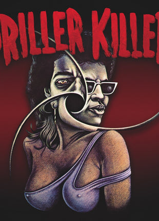 the album cover for Joe Delia - Driller Killer - O.S.T.