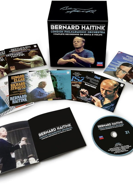 the album cover for Haitink / London Philharmonic Orchestra - Complete Recordings On Decca & Philip (Box)