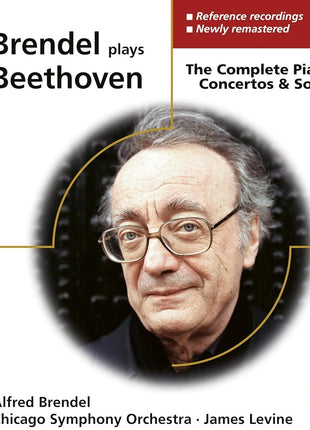 the album cover for Alfred Brendel - Brendel Plays Beethoven (Box)