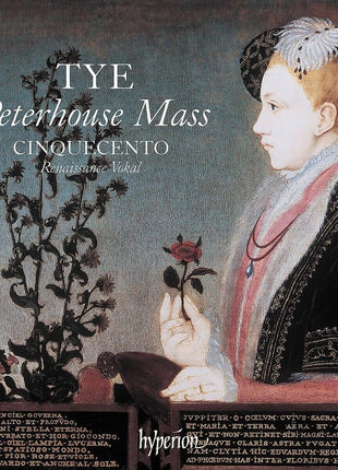 the album cover for Cinquecento - Tye: The Peterhouse Mass & Other Works