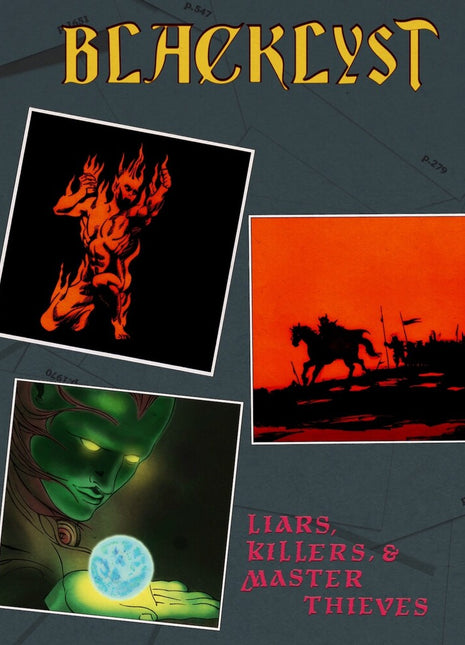 the album cover for Blacklyst - Liars Killers & Master Thieves [With Booklet]
