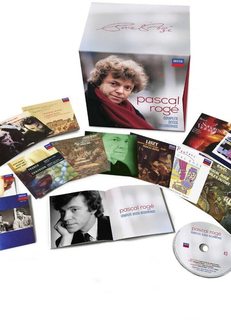 the album cover for Pascal Roge - Complete Decca Recordings (Box) (Uk)