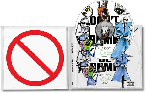 the album cover for A$AP Rocky - Don't Be Dumb