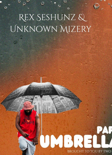 the album cover for Unknown Mizery / Rex Seshunz - Paper Umbrellas